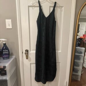 Vintage black slipdress